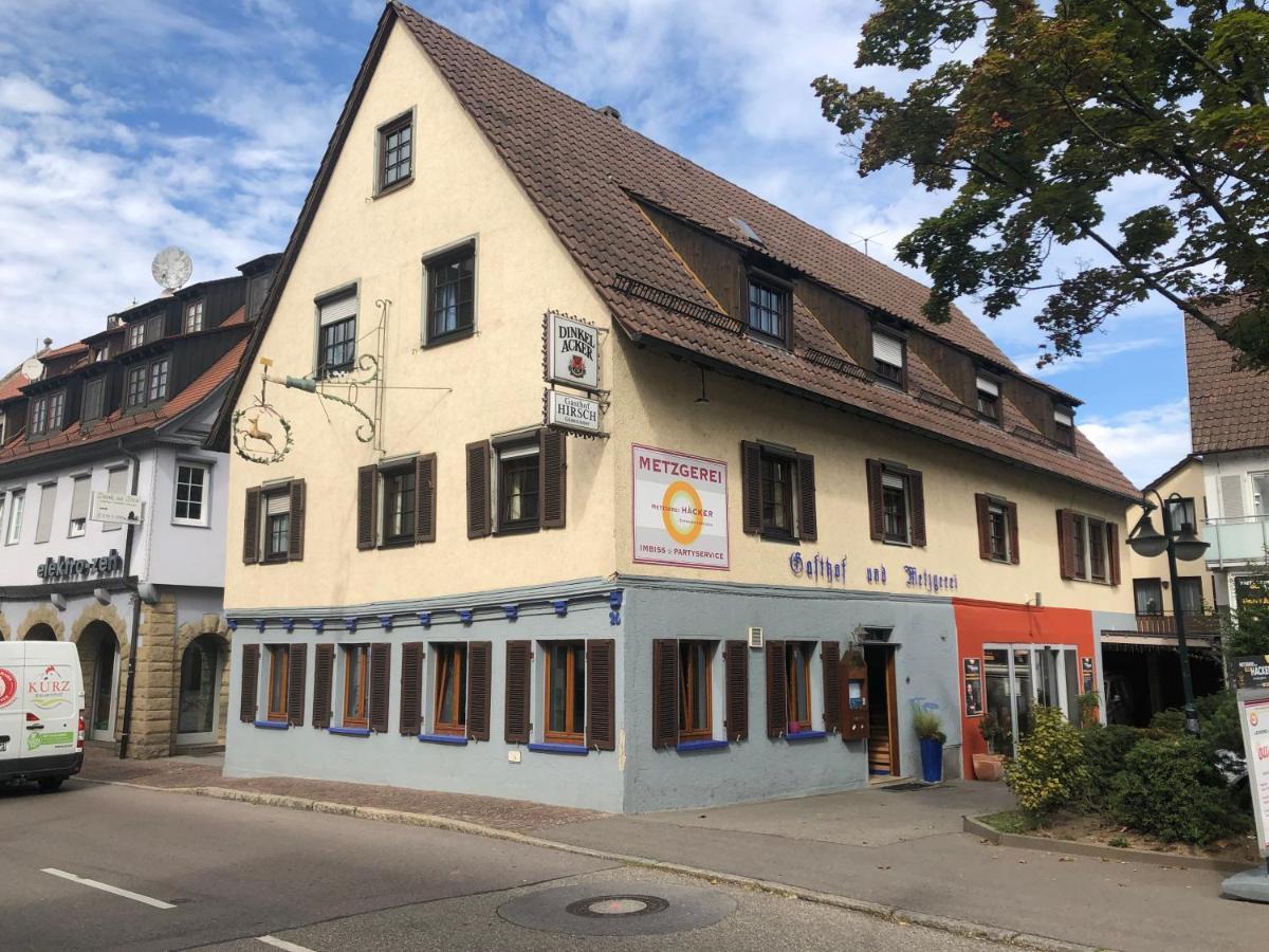 Gasthof Zum Hirsch Sachsenheim Exterior foto